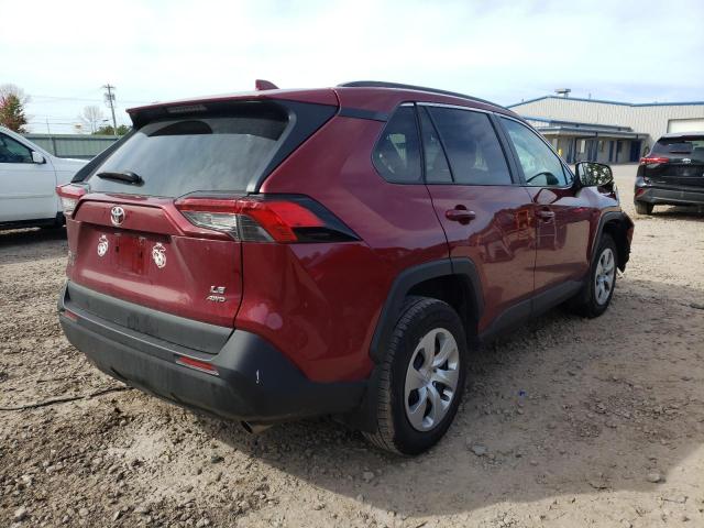 Photo 4 from auction – 2019 TOYOTA RAV4 LE with VIN 2T3F1RFV8KW064834