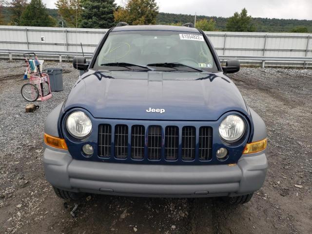 Photo 9 from auction – 2005 JEEP LIBERTY SP with VIN 1J8GL48K55W622156