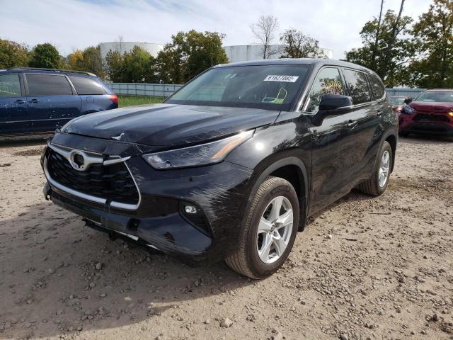 Photo 2 from auction – 2022 TOYOTA HIGHLANDER with VIN 5TDBZRBH3NS176986
