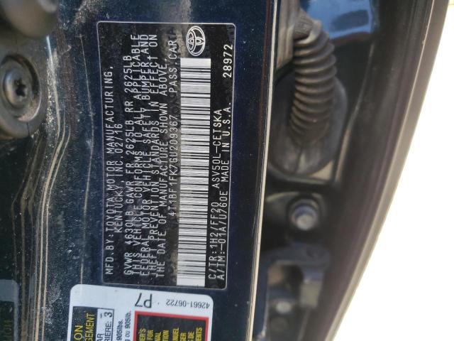 Photo 10 from auction – 2016 TOYOTA CAMRY LE with VIN 4T1BF1FK7GU209367