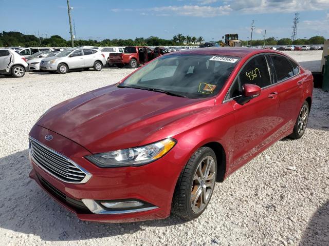 Photo 2 from auction – 2017 FORD FUSION SE with VIN 3FA6P0HD7HR363944