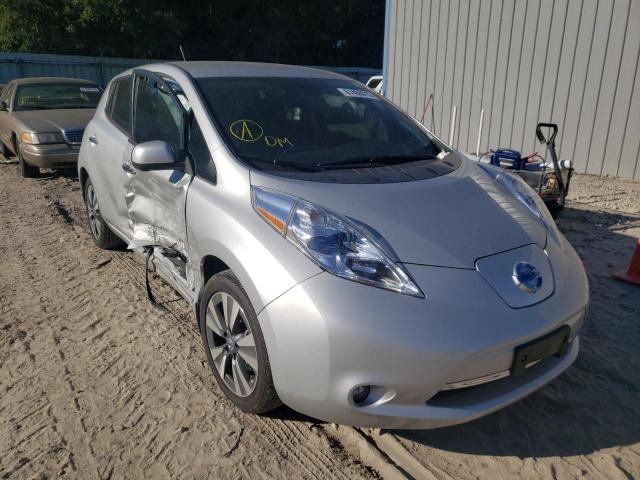 NISSAN LEAF S 2013 with VIN 1N4AZ0CP8DC405262 - Photo from auction