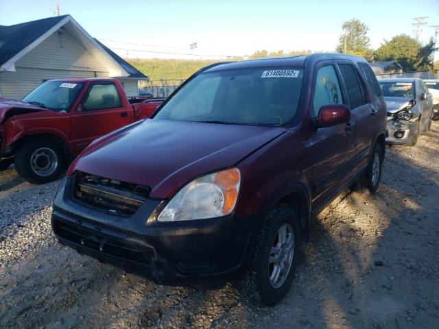 Photo 2 from auction – 2004 HONDA CR-V EX with VIN JHLRD78844C011282