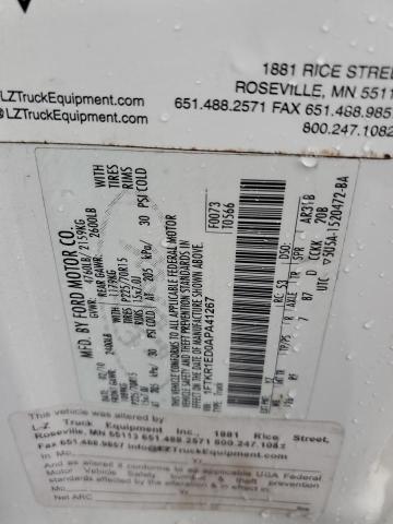 Photo 10 from auction – 2010 FORD RANGER SUP with VIN 1FTKR1ED0APA41267