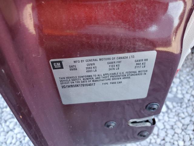 Photo 10 from auction – 2007 CHEVROLET IMPALA with VIN 2G1WB58K179164017