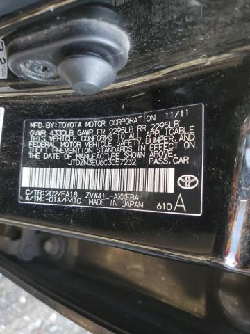 Photo 10 from auction – 2012 TOYOTA PRIUS V with VIN JTDZN3EU6C3057232