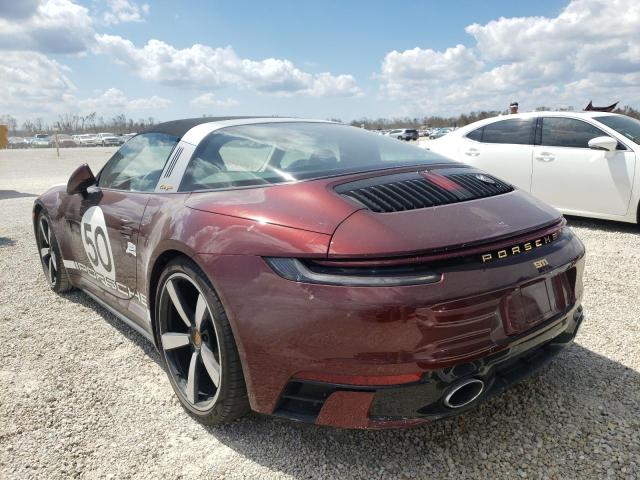 Photo 3 from auction – 2021 PORSCHE 911 TARGA with VIN WP0BB2A98MS235784