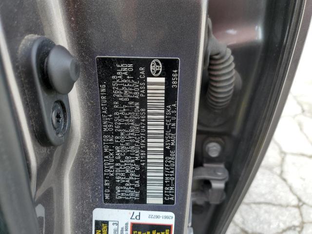 Photo 10 from auction – 2015 TOYOTA CAMRY LE with VIN 4T1BF1FK7FU474658
