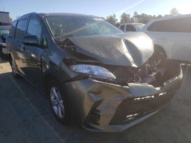 TOYOTA SIENNA LE 2020 with VIN 5TDKZ3DC0LS044053 - Photo from auction