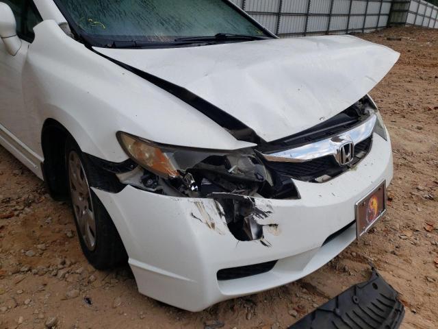 Photo 9 from auction – 2011 HONDA CIVIC LX with VIN 19XFA1F56BE014222