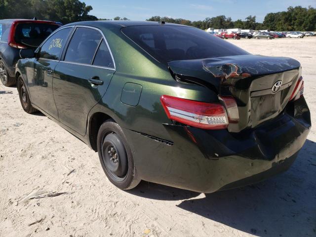 Photo 3 from auction – 2011 TOYOTA CAMRY BASE with VIN 4T1BF3EK2BU727229