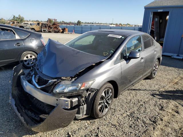 Photo 2 from auction – 2013 HONDA CIVIC EX with VIN 19XFB2F84DE225032