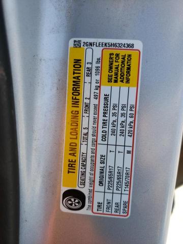 Photo 10 from auction – 2017 CHEVROLET EQUINOX LS with VIN 2GNFLEEK5H6324368