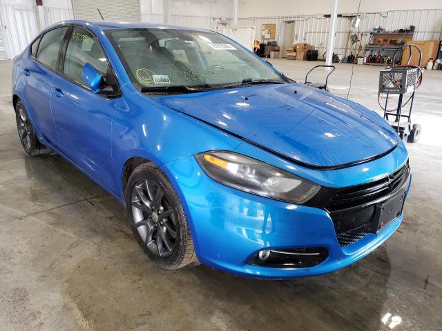 DODGE DART SXT 2015 with VIN 1C3CDFBB1FD422366 - Photo from auction