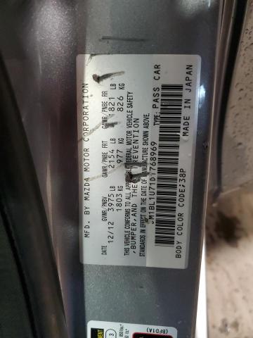 Photo 10 from auction – 2013 MAZDA 3 I with VIN JM1BL1U71D1768969