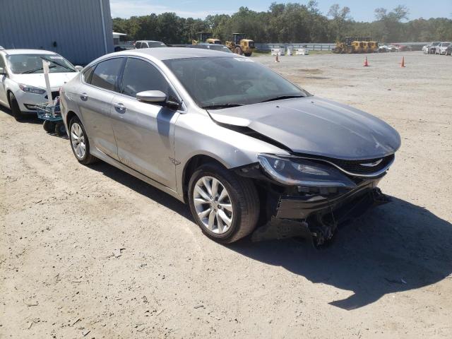 CHRYSLER 200 C 2015 with VIN 1C3CCCCBXFN723812 - Photo from auction