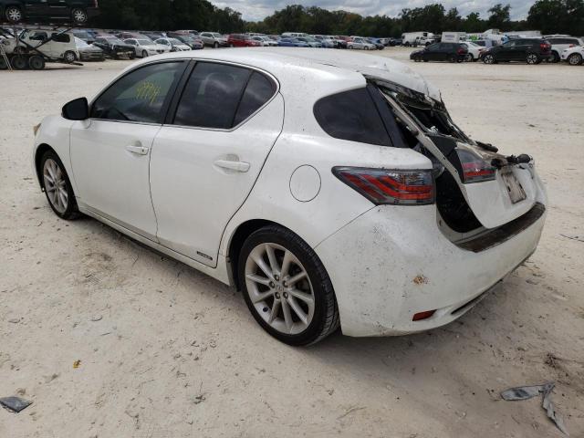 Photo 3 from auction – 2012 LEXUS CT 200 with VIN JTHKD5BHXC2099060