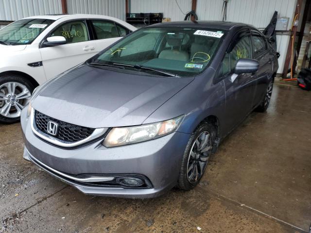 Photo 2 from auction – 2014 HONDA CIVIC EXL with VIN 19XFB2F90EE256983