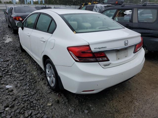 Photo 3 from auction – 2013 HONDA CIVIC LX with VIN 19XFB2F5XDE238003
