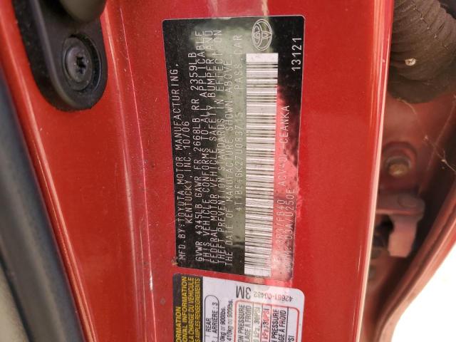Photo 10 from auction – 2007 TOYOTA CAMRY CE with VIN 4T1BE46K27U083715