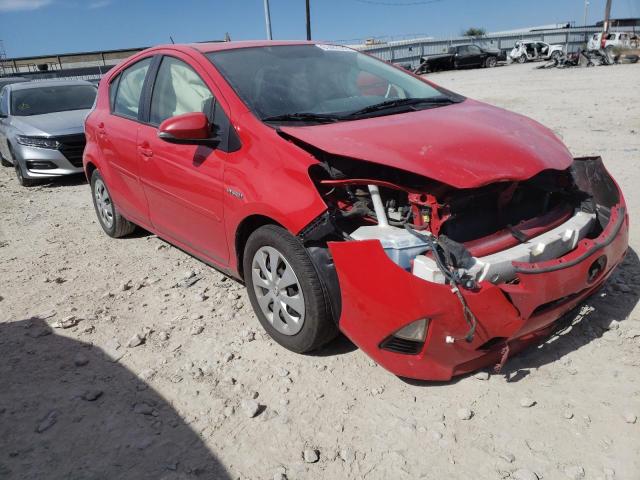 TOYOTA PRIUS C 2013 with VIN JTDKDTB34D1053595 - Photo from auction