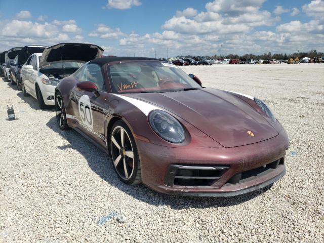 PORSCHE 911 TARGA 2021 with VIN WP0BB2A98MS235784 - Photo from auction