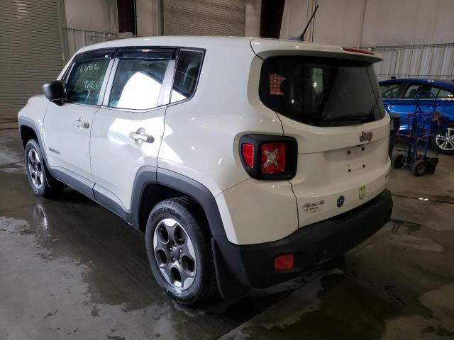 Photo 3 from auction – 2016 JEEP RENEGADE S with VIN ZACCJBAT2GPD05986