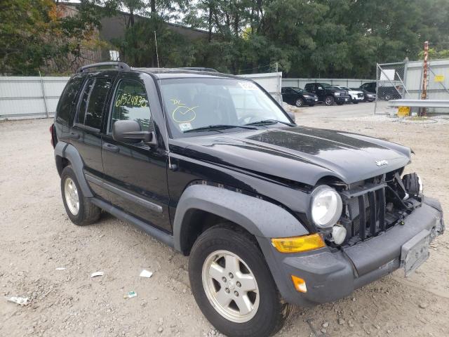 JEEP LIBERTY SP 2006 with VIN 1J4GL48K96W289852 - Photo from auction