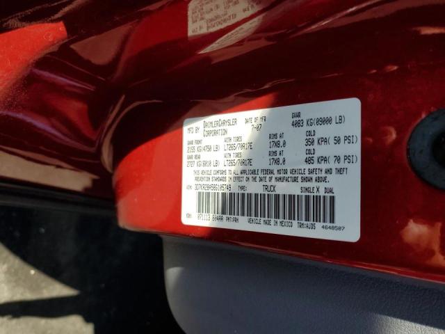 Photo 10 from auction – 2008 DODGE RAM 2500 S with VIN 3D7KR28A58G105749