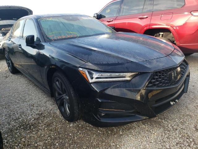 ACURA TLX TECH A 2022 with VIN 19UUB6F52NA000912 - Photo from auction