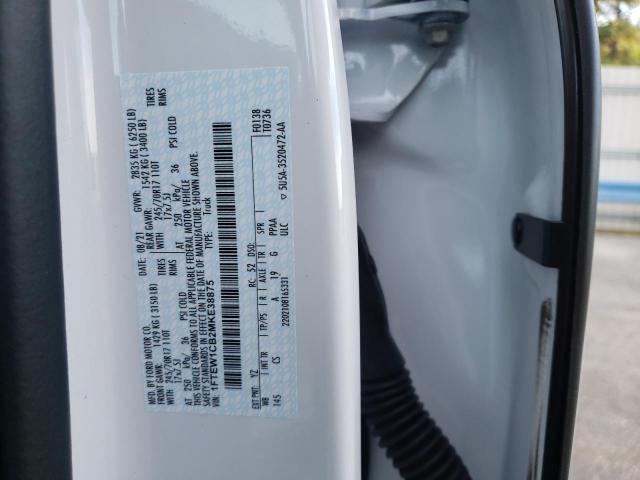 Photo 10 from auction – 2021 FORD F150 SUPER with VIN 1FTEW1CB2MKE38875