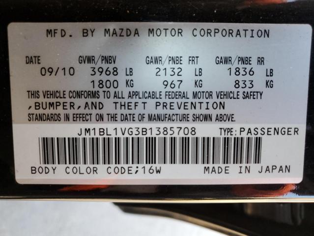 Photo 10 from auction – 2011 MAZDA 3 I with VIN JM1BL1VG3B1385708