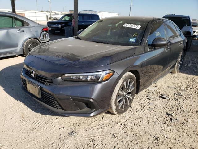 Photo 2 from auction – 2022 HONDA CIVIC EX with VIN JHMFE1F72NX004974