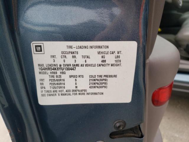 Photo 10 from auction – 2000 BUICK LESABRE LI with VIN 1G4HR54K8YU130447