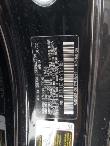 Photo 10 from auction – 2022 SUBARU BRZ PREMIU with VIN JF1ZDBC14N8703062
