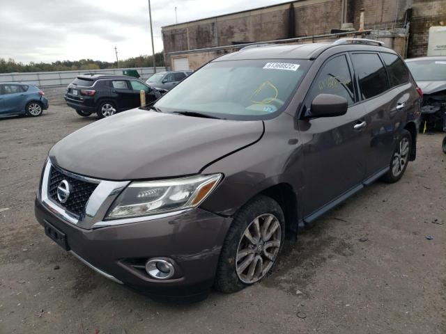 Photo 2 from auction – 2015 NISSAN PATHFINDER with VIN 5N1AR2MM2FC606759