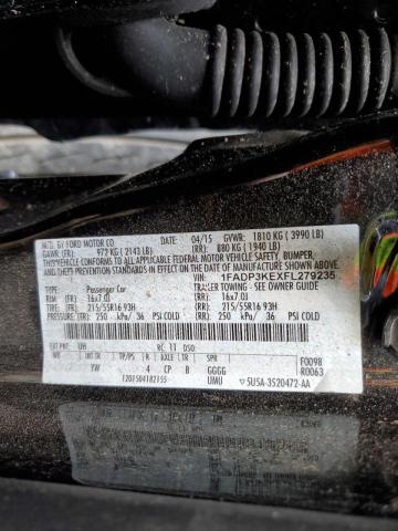 Photo 10 from auction – 2015 FORD FOCUS SE with VIN 1FADP3KEXFL279235