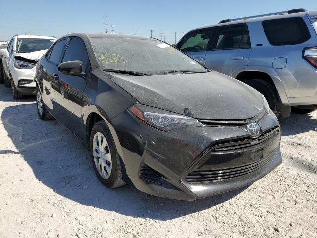 TOYOTA COROLLA L 2018 with VIN 5YFBURHE7JP784962 - Photo from auction