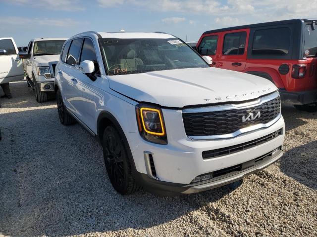 KIA TELLURIDE 2022 with VIN 5XYP54HC0NG211366 - Photo from auction