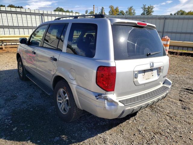 Photo 3 from auction – 2005 HONDA PILOT EXL with VIN 5FNYF18575B014901