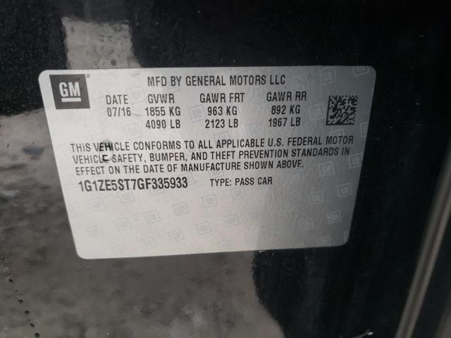 Photo 10 from auction – 2016 CHEVROLET MALIBU LT with VIN 1G1ZE5ST7GF335933