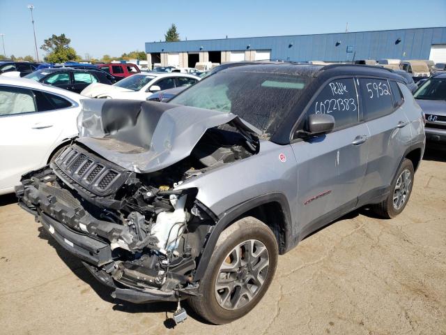 Photo 2 from auction – 2019 JEEP COMPASS TR with VIN 3C4NJDDB0KT795952