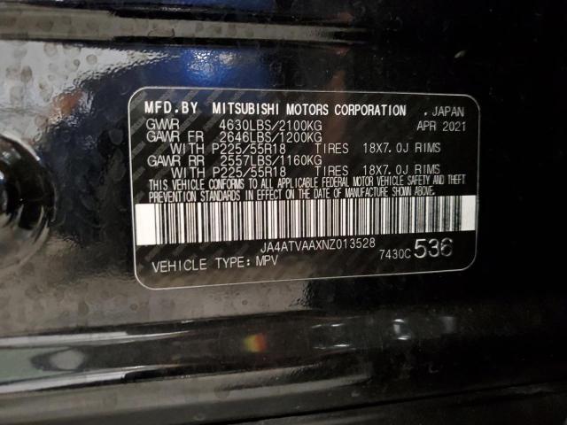 Photo 10 from auction – 2022 MITSUBISHI ECLIPSE CR with VIN JA4ATVAAXNZ013528