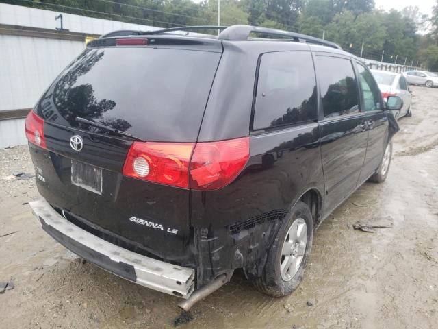 Photo 4 from auction – 2010 TOYOTA SIENNA CE with VIN 5TDKK4CC0AS319204