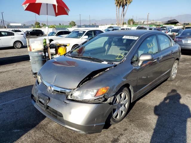 Photo 2 from auction – 2008 HONDA CIVIC LX with VIN 2HGFA165X8H331015
