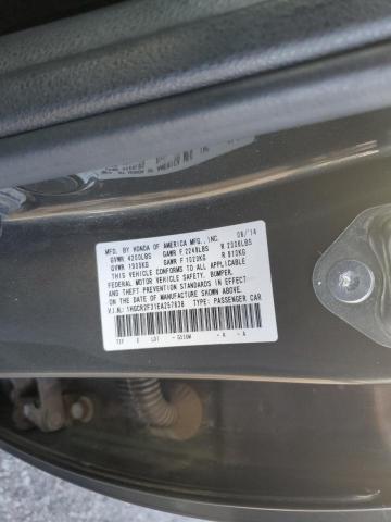 Photo 10 from auction – 2014 HONDA ACCORD LX with VIN 1HGCR2F31EA257638
