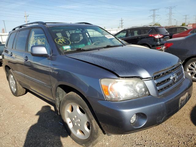 TOYOTA HIGHLANDER 2006 with VIN JTEEP21A860160636 - Photo from auction