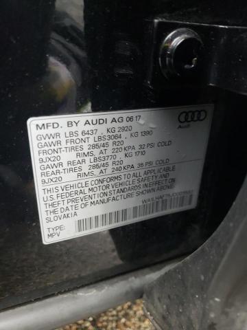 Photo 10 from auction – 2018 AUDI Q7 PREMIUM with VIN WA1LHAF75JD003593