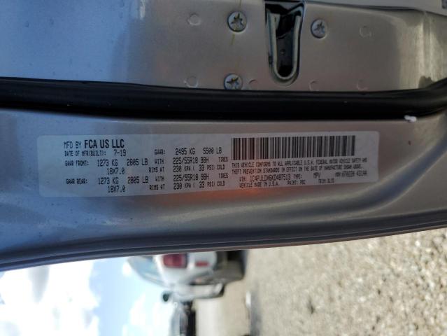 Photo 10 from auction – 2019 JEEP CHEROKEE L with VIN 1C4PJLDX6KD487513