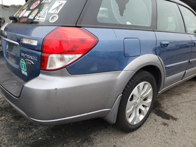 Photo 9 from auction – 2008 SUBARU OUTBACK with VIN 4S4BP62C787357172